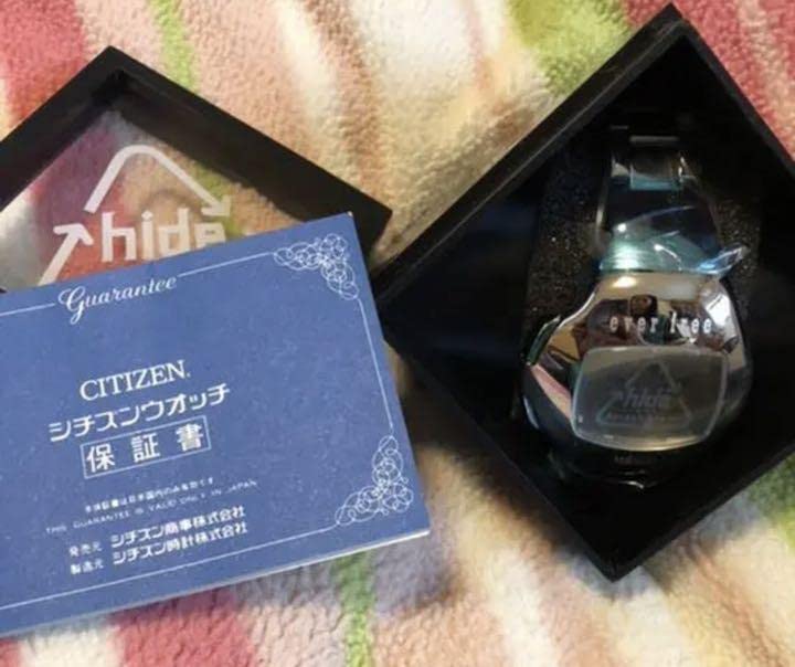 hide 腕時計 ファンクラブ限定 CITIZEN - 未使用品 男女兼用 hide ファンクラブ限定ウォッチ